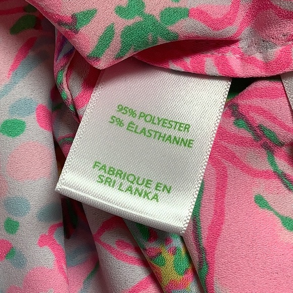 Lilly Pulitzer Madge Top, size L - Picture 8 of 9